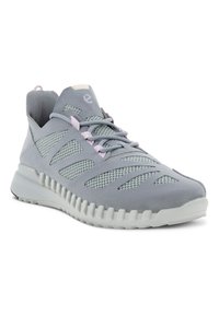 ECCO ZIPFLEX  - Sneaker low - silver grey/silver grey