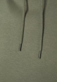 Weekday Sweatshirt com capuz - light khaki green