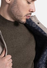 Redefined Rebel LORENZO OVERSHIRT - Mezisezónní bunda  - vintage khaki