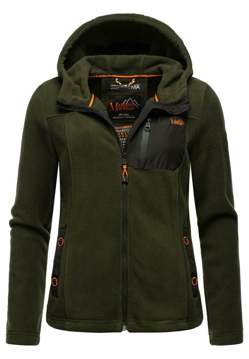 Marikoo MOUNT IWAKI - Fliisjakk - olive