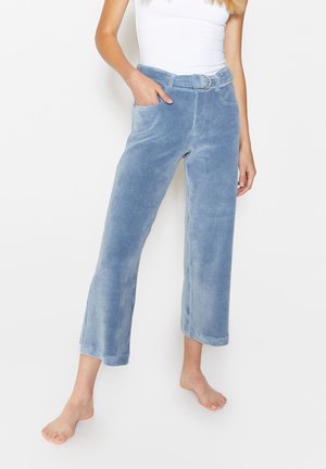 LINN BELT - Trousers - blau
