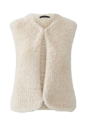 Oui, STRICKWESTE - Veste sans manches - whitecap gray