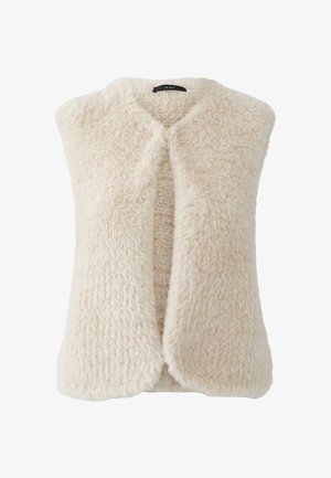 Oui, STRICKWESTE - Veste sans manches - whitecap gray