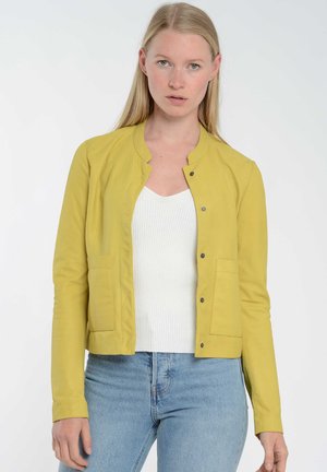 Maze Lederjacke - yellow