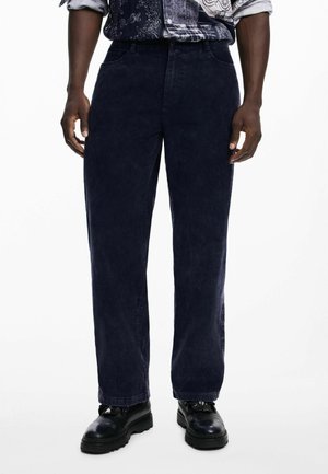 WASHED - Tygbyxor - gray