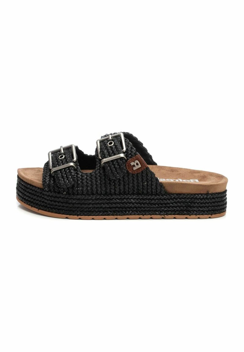 Refresh Mules de tacón - black