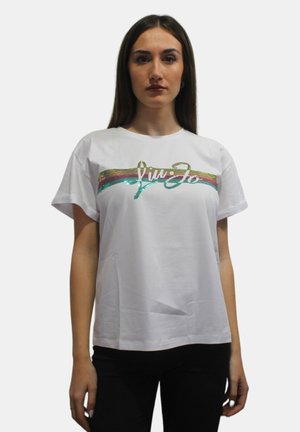 LIU JO T-shirt con stampa - bianco