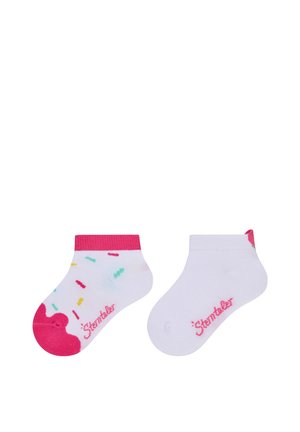 SNEAKER 2ER-PACK EISWAFFEL - Socken - weiss