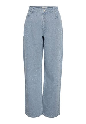 Noisy May, NMJANNEL - Wijde jeans - light blue denim