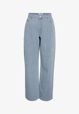Noisy May, NMJANNEL - Wijde jeans - light blue denim