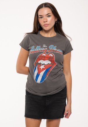 Paradiso Clothing THE ROLLING STONES - Print T-shirt - charcoal