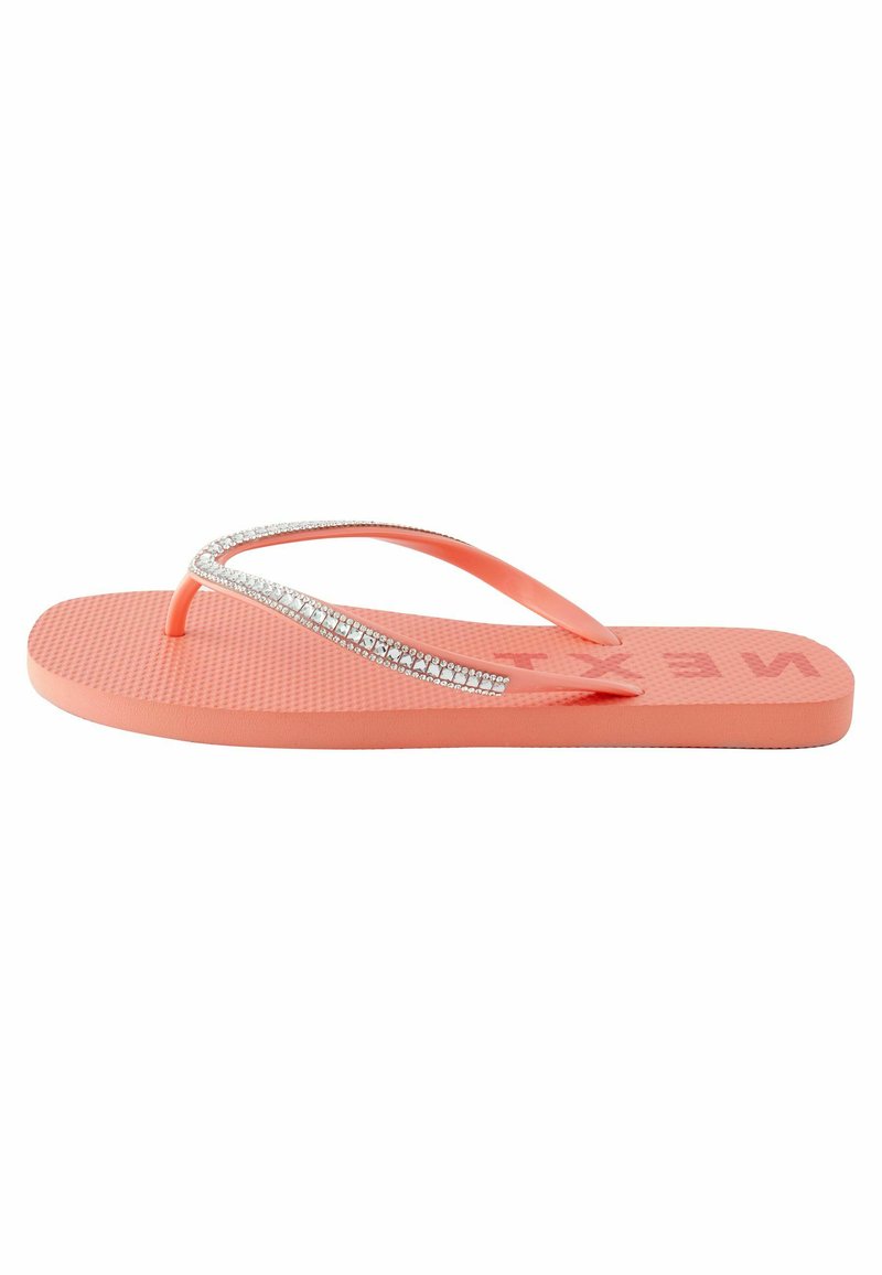 Next JEWELLED BEACH FLIP FLOPS   - Papuci plajă - coral pink