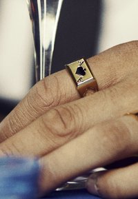 SEIZMONT Ring - gold-coloured