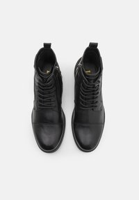 Lee BLAKE - Bottines à lacets - triple black