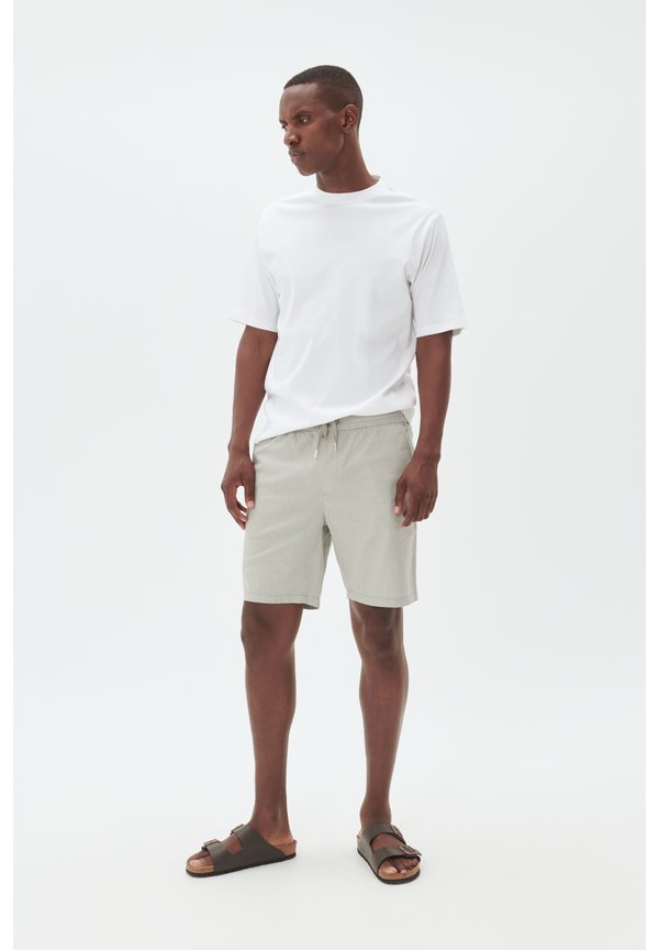 BARTON - Shorts - ghost gray