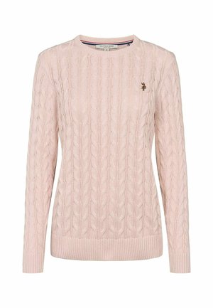 U.S. Polo Assn., MADELINE CABEL - Svetrík - pale lilac
