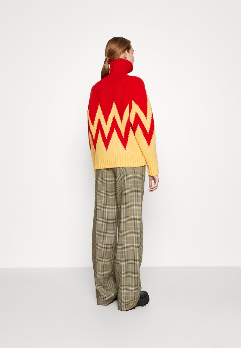 Damen Bekleidung | AKNVAS TURNER Strickpullover tomato/rot - JO59300 Damen Bekleidung | AKNVAS TURNER Strickpullover tomato/rot - JO59300