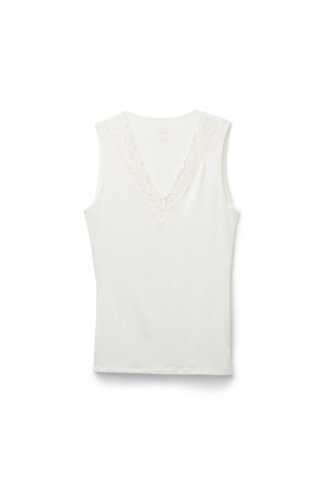 Intimissimi, PRETTY FLOWER - Unterhemd/-shirt - ivory