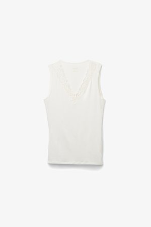 Intimissimi, PRETTY FLOWER - Unterhemd/-shirt - ivory