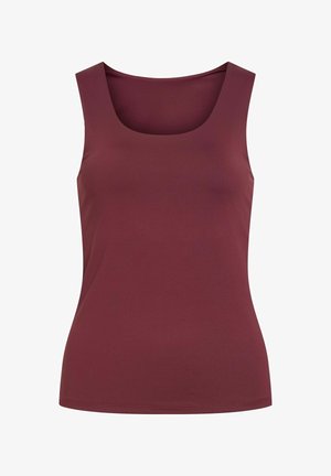 VILA, VIKENZA U-NECK TANK TOP - Top - port royale