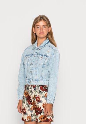 ONLMALIBU LIFE JACKET - Giacca di jeans - light blue denim