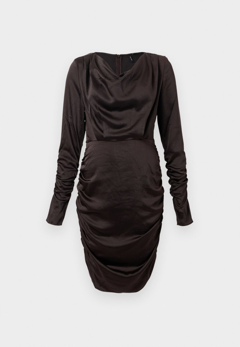 Vero Moda Jurk donkerbruin Vero Moda Jurk donkerbruin