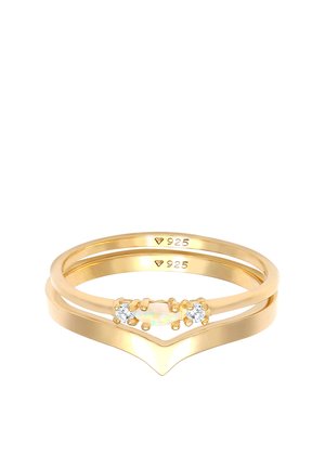 Elli 2 PACK DESIGN MIX - Ring - gold-coloured