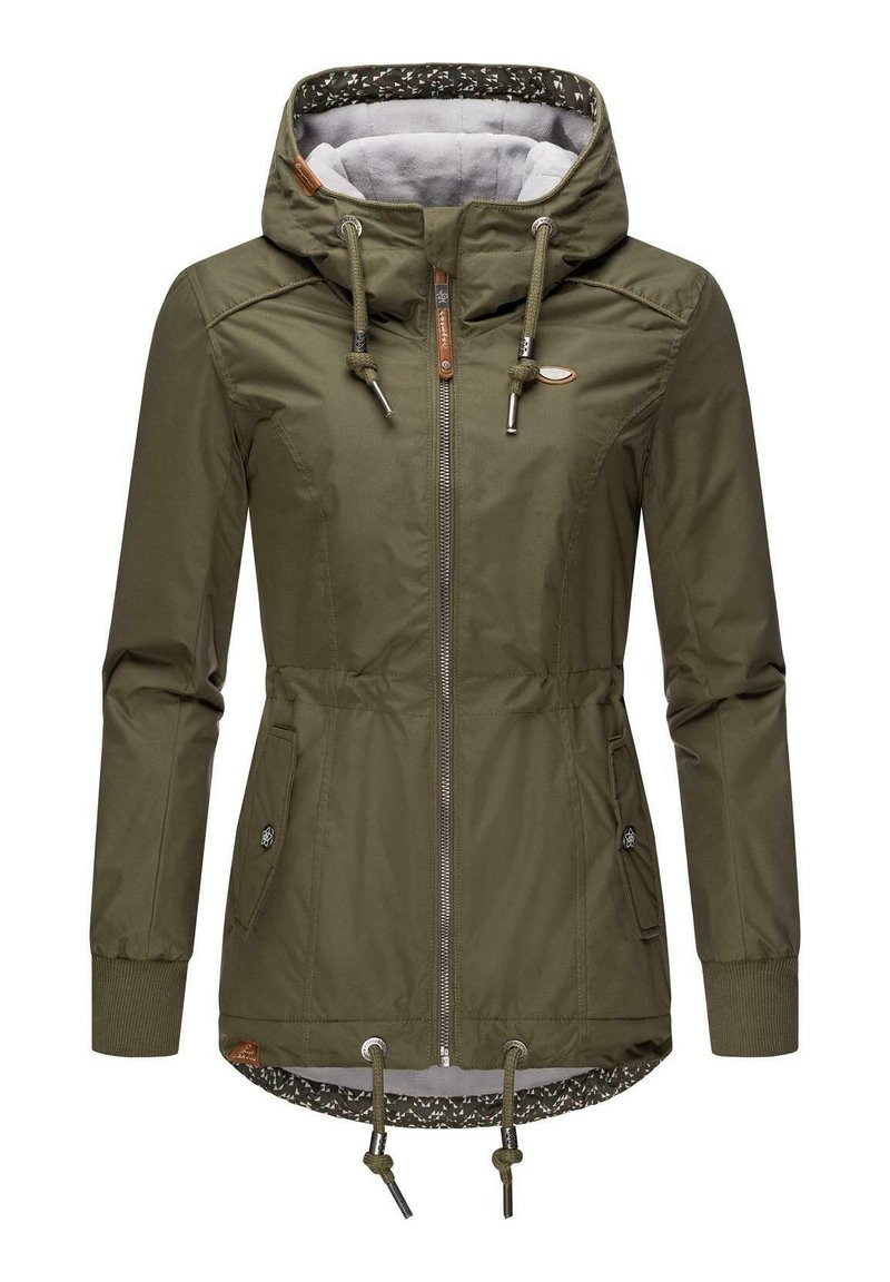 Parka Damenjacke Oliv Parka Ragwear Jacke Oliv Ragwear DIZZIE