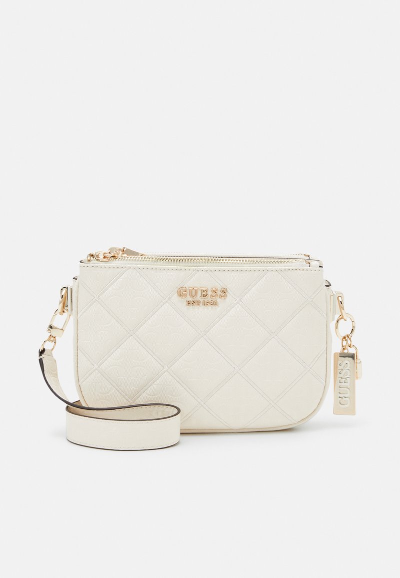 Guess CADDIE STATUS CROSSBODY Borsa a tracolla stone/pietra
