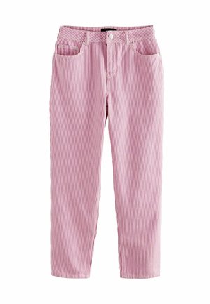 Jeans straight leg - pink stripe