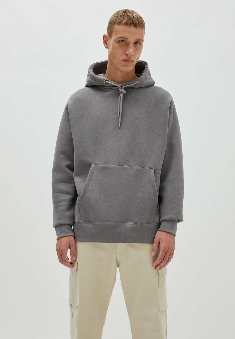 PULLu0026BEAR Hoodie - grey - Zalando.de