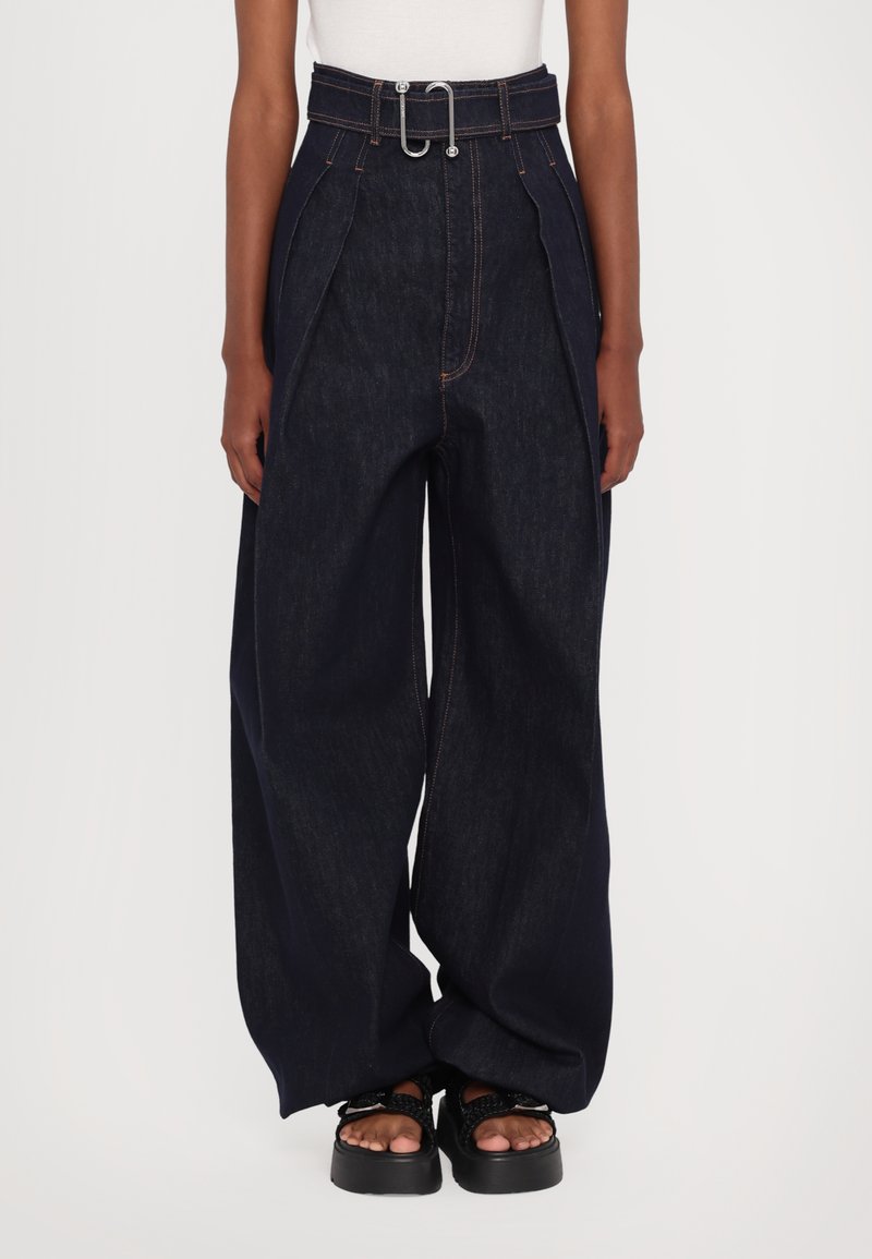 Sportmax - BLANC - Vaqueros holgados - navy, Ampliar