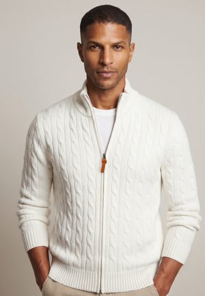Pier One by Zalando, Chaqueta de punto - white