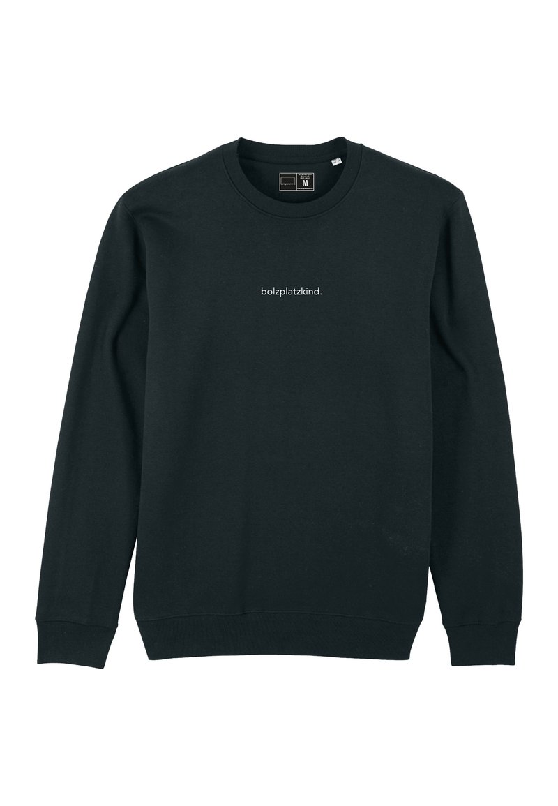 Herren Kapuzenpullover | Bolzplatzkind LIFESTYLE FRIENDLY Sweatshirt schwarz - NR41071 Herren Kapuzenpullover | Bolzplatzkind LIFESTYLE FRIENDLY Sweatshirt schwarz - NR41071