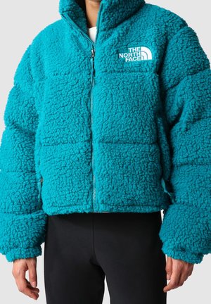 Winterjas - turquoise