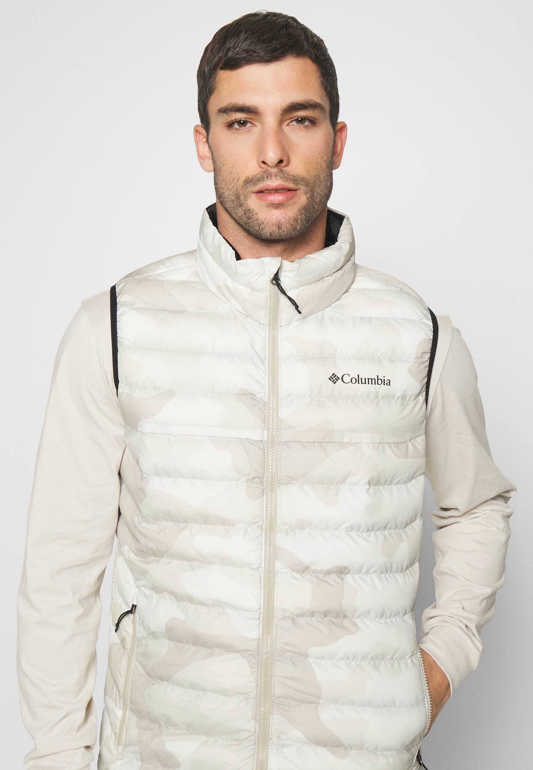 Columbia Herren Powder Lite II Weste – Wasserabweisend, Mit Omni-Heat, Thermarator-Isolierung