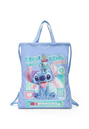 STAMPA STITCH - Sacchetto sportivo - azzurro chiaro