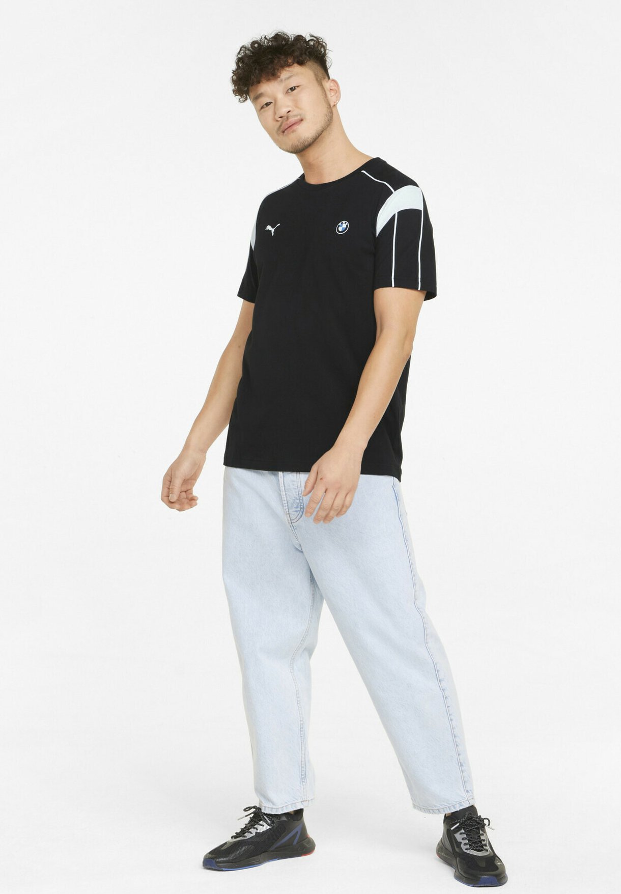 Puma BMW MMS - T-shirt con stampa - cotton black/nero - Zalando.it