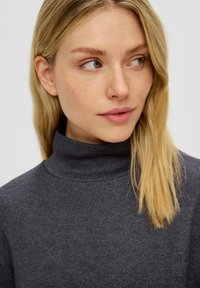 s.Oliver Strickkleid - dunkelgrau