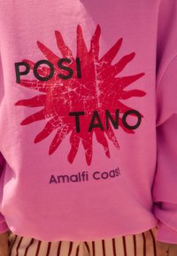 Next POSITANO CITY GRAPHIC PRINT CREW NECK - Felpa - pink