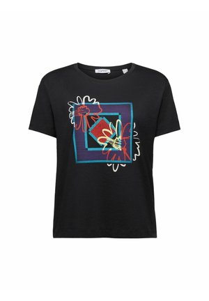 T-shirt print - black