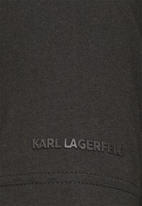 KARL LAGERFELD V NECK 2 PACK - T-shirt básica - black