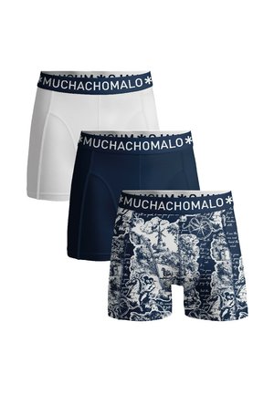 3-PACK SOLID - Boxer Briefs - print blue white