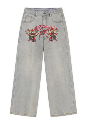 Ed Hardy, TEXAS RODEO XXTRA - Jeans Relaxed Fit - bleach