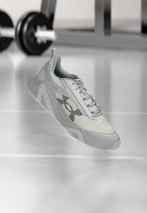 Under Armour, CHARGED COMMIT TR 5 - Chaussures fitness - white/halo gray/castlerock