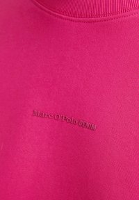 Marc O'Polo DENIM RAGLAN SLEEVES - Sweatshirt - fresh fuchsia