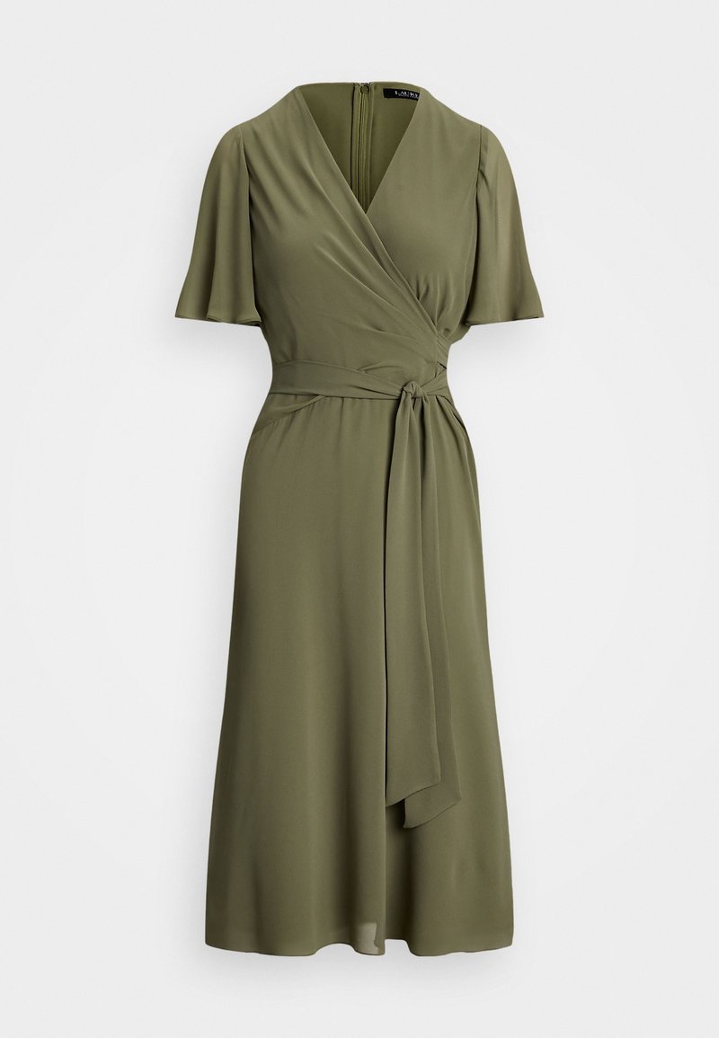ralph lauren green wrap dress Women's Green Dresses & Jumpsuits | Up to 30% Off
