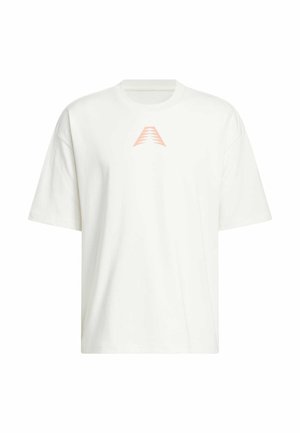 adidas Performance, - T-shirt z nadrukiem