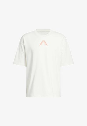 adidas Performance, ANTED BT2 TEE - T-shirts print - cloud white haze coral