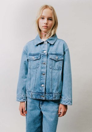 Mango Kids, KID - Denimová bunda - blue denim